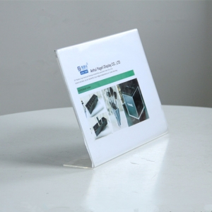 Supporto portaoggetti acrilico portacenere inclinato per la vendita 