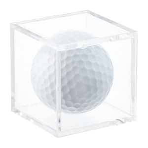vetrina acrilica di vendita calda della sfera di golf 