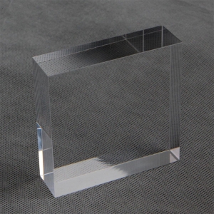 blocco acrilico trasparente solido - 2 