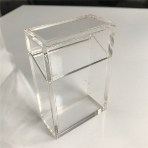 scatola di sigaro acrilico trasparente