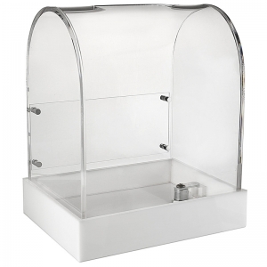 scatola in acrilico trasparente con suggerimento di donazione all'ingrosso in acrilico trasparente 