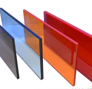 strato acrilico colorato traslucido in acrilico / pmma / perspex / plexiglass 