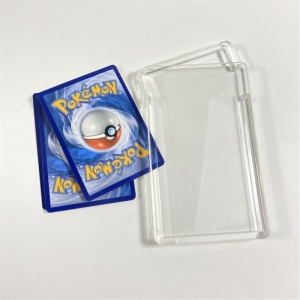 acrilico personalizzato all'ingrosso Pokemon scatola porta carte di richiamo 