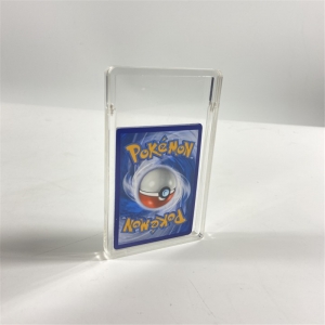 acrilico personalizzato all'ingrosso Pokemon scatola porta carte di richiamo 