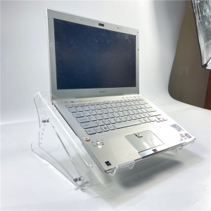 Supporto per il supporto per laptop acrilico rimovibile desktop desktop 