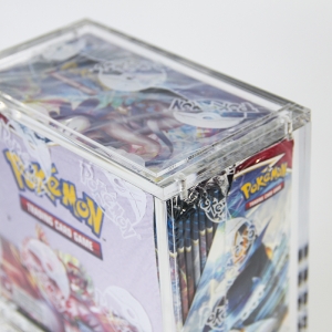  Impilabile Pokemon Cassa del protettore della scatola del booster acrilica magnetica Wotc e moderno 