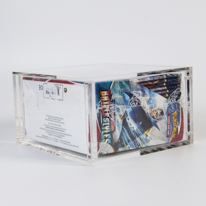 Impilabile moderno e vintage Pokemon Caso di visualizzazione in scatola acrilica magnetica 