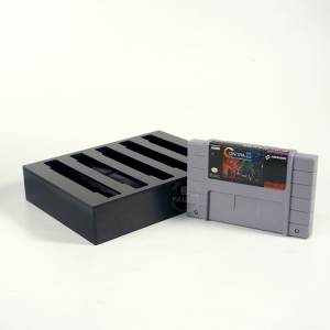 Espositore per cartucce di videogiochi retrò in acrilico nero Nintendo Game Boy 