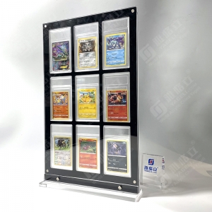 Cornice per display per carte classificate per trading PSA BGS all'ingrosso 