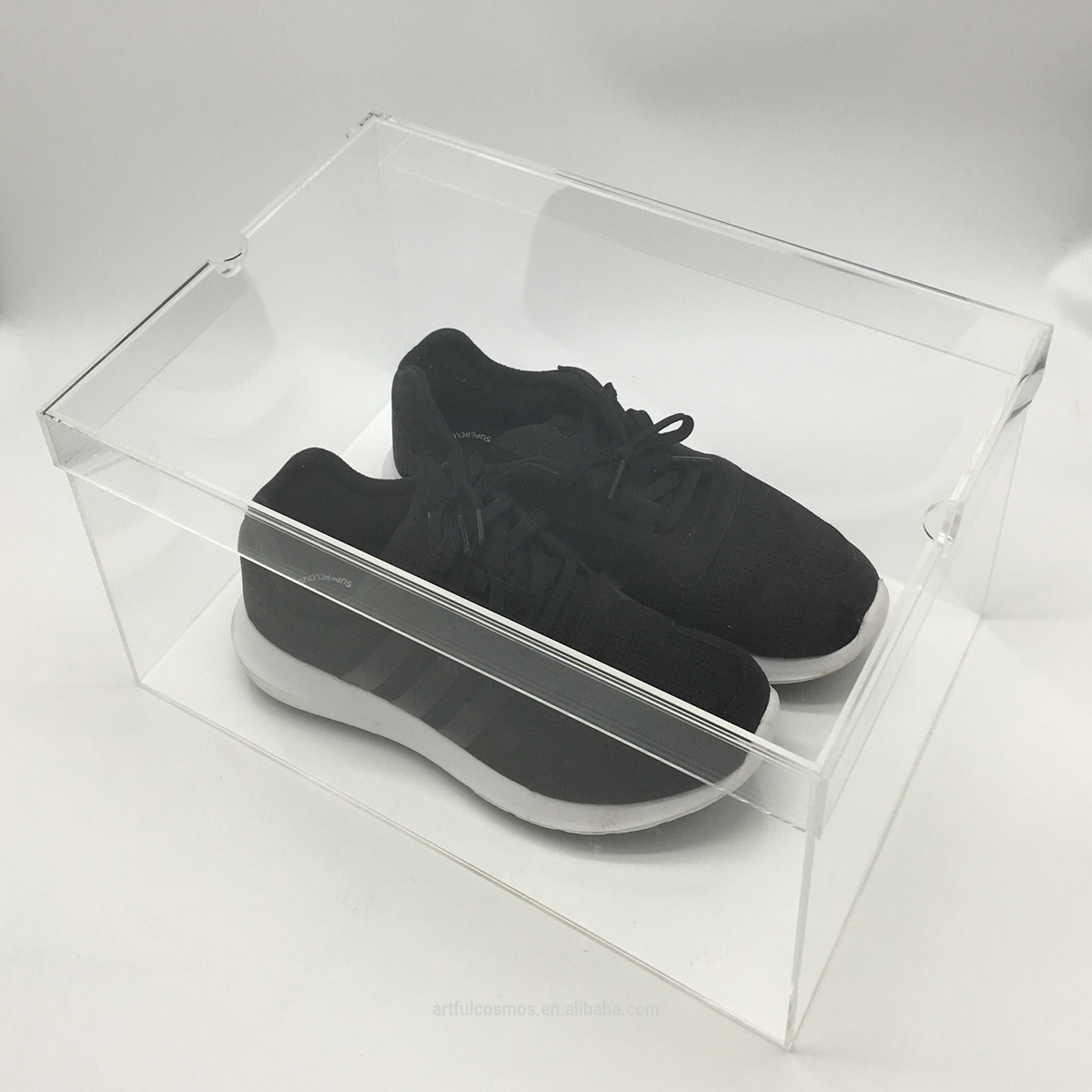 Prezzo Di Fabbrica Vetrina Acrilica Trasparente Per Scarpe Nike