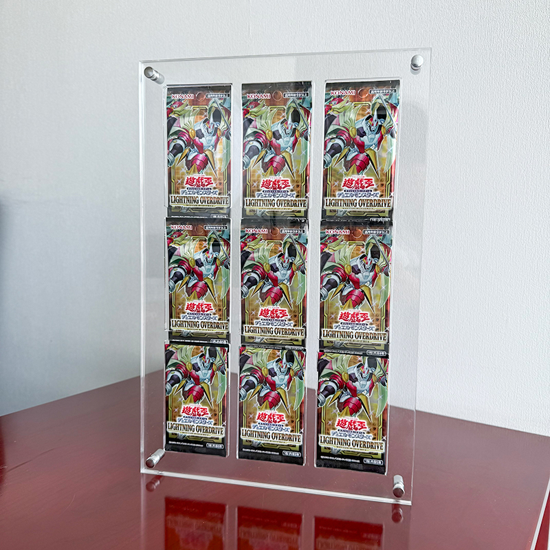 booster pack display frame
