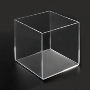 scatola acrilica di forma quadrata di alta qualità 