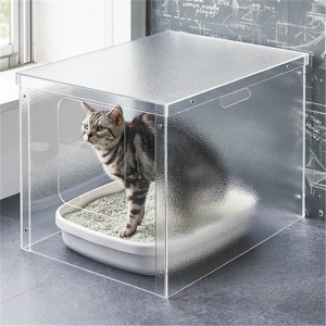 scrub scatola per animali in plexiglass
