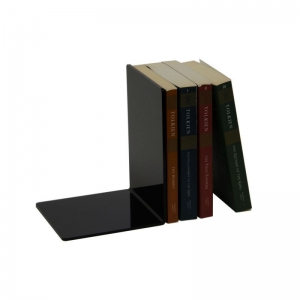 fermalibri in acrilico plexiglass personalizzati per esposizione di libri in acrilico nero per uso domestico 
