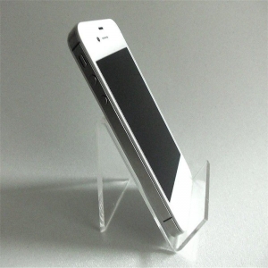 porta cellulare in acrilico a forma di triangolo / Mobile supporto per telefono 