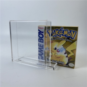Perspex all'ingrosso Pokemon GameBoy Custodia per videogiochi acrilici a colori 