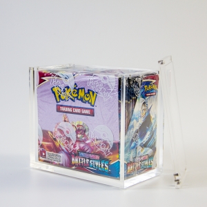 Perspex all'ingrosso Pokemon ETB .Cassa in scatola acrilica 