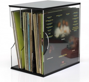 Scatola portadischi in vinile acrilico 