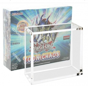 Cancella Lucite PTCG ETB .Case Acrilico Booster Box per Pokemon  