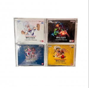 Protezione per scatola di booster TCG in acrilico in un unico pezzo 