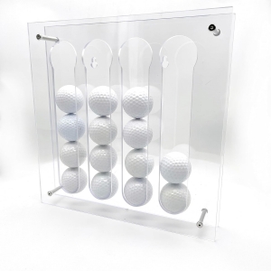 Portaoggetti per palline da golf montato a parete 