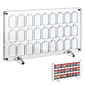 Scatola porta carte da gioco in acrilico trasparente 