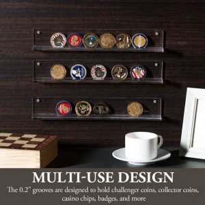 Portamonete con display in acrilico 