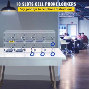 contenitore per armadio di stoccaggio per telefoni cellulari in acrilico OEM all'ingrosso 