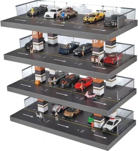 Vetrina per auto pressofusa in scala 1/64 