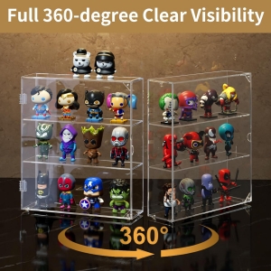 Vetrina trasparente per personaggi Funko Pop 