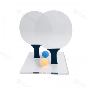 Set di racchette da ping pong in acrilico impermeabile