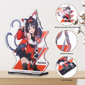 Stande di personaggi da esposizione in acrilico da collezione 