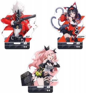Stande di personaggi da esposizione in acrilico da collezione