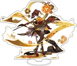 Figura in piedi in acrilico Genshin Impact