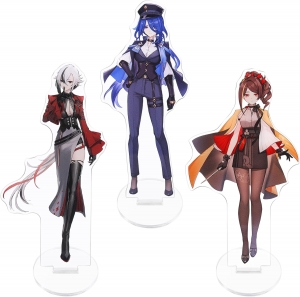 Stand in acrilico con personaggi realizzati dai fan