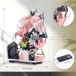 Stande di personaggi da esposizione in acrilico da collezione 