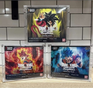 Case di visualizzazione del Dragon Dragon Acrilico Super Booster Booster 