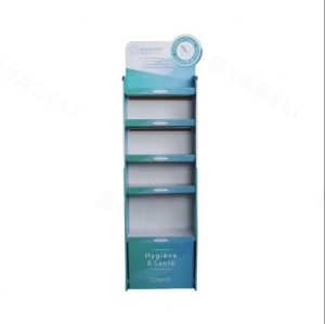 Scaffali di display di cartone personalizzati all'ingrosso 