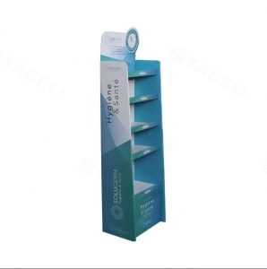 Scaffali di display di cartone personalizzati all'ingrosso 