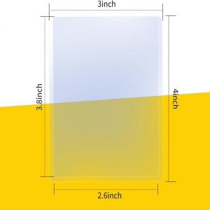 Toploader del supporto per schede commerciali in plastica dura standard 35pt 