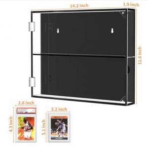 Visualizzazione della carta da baseball acrilica all'ingrosso 