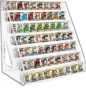 Mensola espositiva trasparente per Funko Bitty Pop