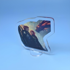 Supporto in acrilico modello figura anime manga 