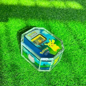 Custodia protettiva in acrilico per la scatola di latta del GCC Pokémon 