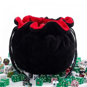 sacchetto per dadi con coulisse