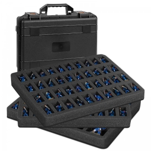 Scatola portadadi DND in plastica con serratura da 80 slot 