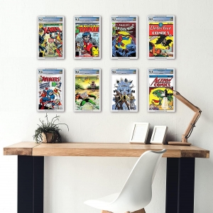 Cornice per fumetti classificata in esposizione Black Economy 