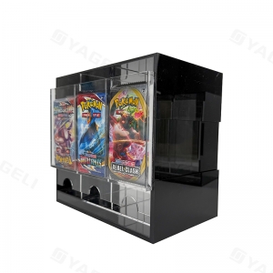 Distributore di bustine di Pokémon in acrilico personalizzato 