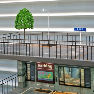 Parcheggio multipiano per modellini di auto Yageli 