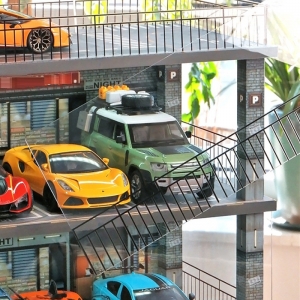 Parcheggio multipiano per modellini di auto Yageli 